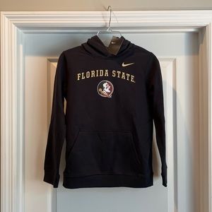 NWT FLORIDA STATE NIKE HOODIE BOYS LARGE